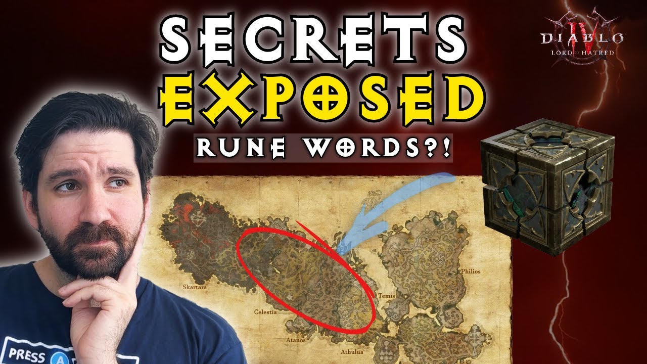Diablo 4 Expansion Secrets Skovos Map Leak Rune Words And Trailer 