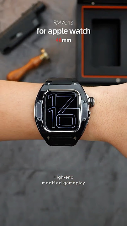 ⌚️Do you like this completely black Apple watch #watch #applewatch #applewatchultra #smartwatch