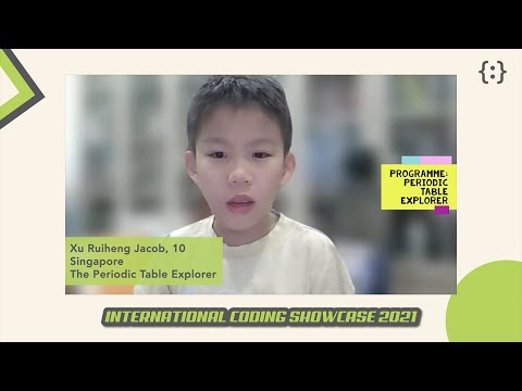 Xu Ruiheng Jacob, 10, Singapore | Python Project Showcase | ICS 2021