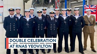 Aircrew and pilots get their wings as Navy marks special anniversary
