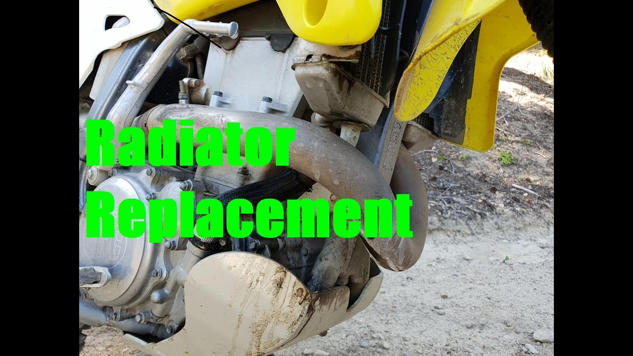 Dirt Bike Radiator Replacement YouTube