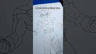 Re haciendo un dibujo de Goku #draw #artgio #arte #goku