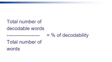 Examining the Use of Decodable Text in the K-2 Classroom