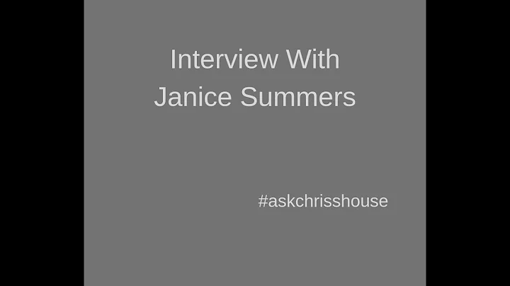 Janice Summers Interview April 1 2016