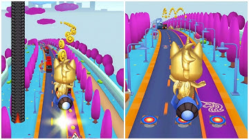 PLAY GAME UNICORN RUNNER 2 MAGICAL RUNNING ADVENTURE #24 | SHORT VIDEO FUNNY GAME | ANDROID/IOS