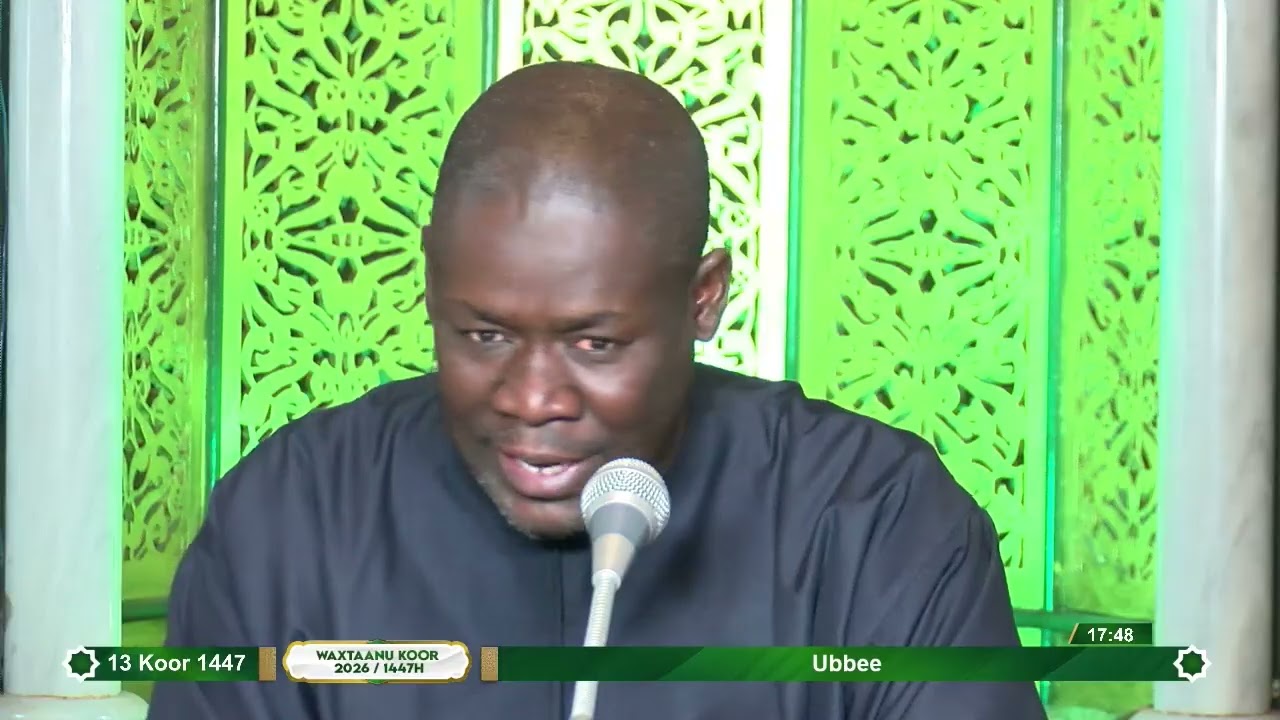 Bisub 13eel Waxtaanu Koor 1447H  2026 GMT Dr  S AMurtada BUSO Imaam