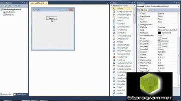Learn VB from example 01 - VB SPEAKs "Hello World"