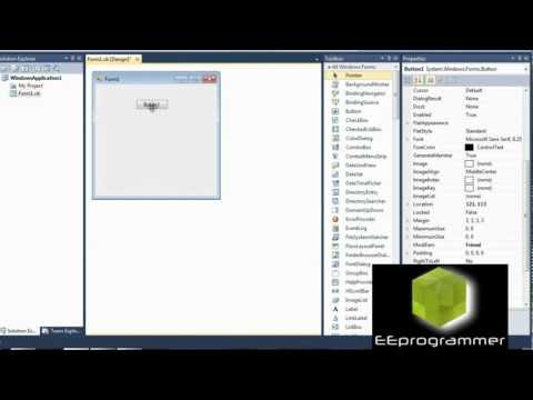 Learn VB from example 01 - VB SPEAKs "Hello World"