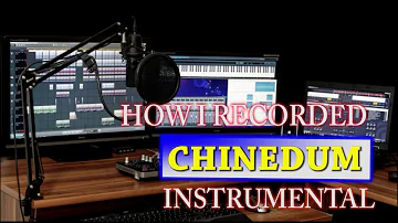 How I recorded  Mercy Chinwo- Chinedum ( Instrumental Cover/Remix ) with cubase 5.