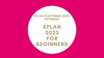 EPLAN 2023 for Beginners