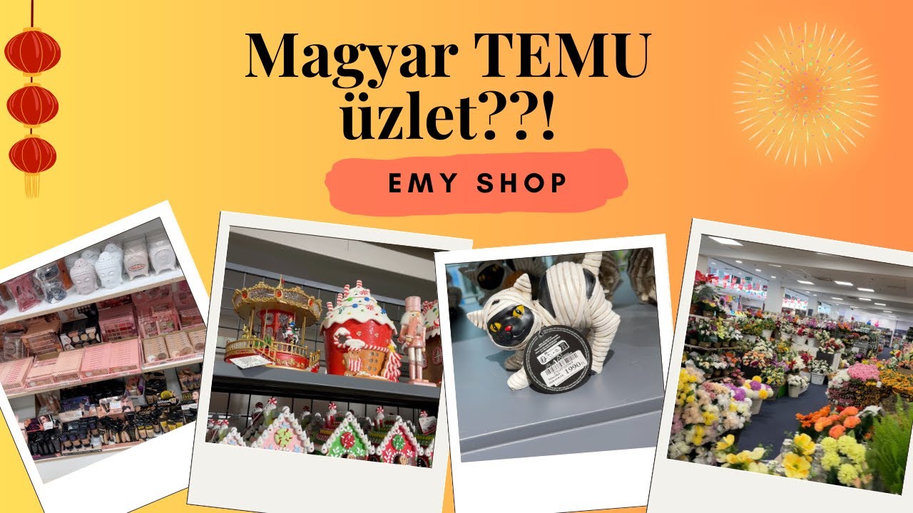 MAGYAR TEMU ÜZLET⁉️ 🤔 | EMY SHOP 👀🛍️👆🏻