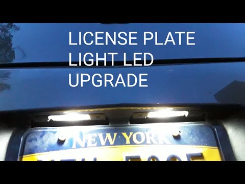 2012 acura tl license plate light