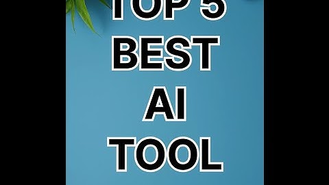 Top 5 Best AI Tools in 2025 🔥 | Best Ai App for Beginners | 2025 Top 5 Best Free AI Tools #aitools
