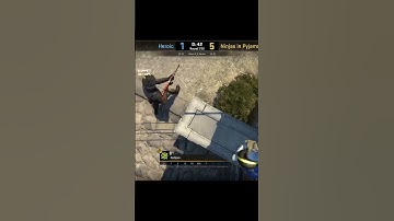 NIP Inferno Coffin Nadestack From Top Halfwall CSGO #Shorts