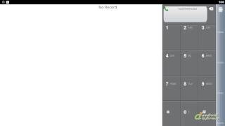 GO Contacts iPhone Theme demonstration screenshot 1