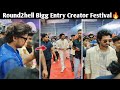 Round2hell biggest entry creator united festival  zyan saifi wasim nazim