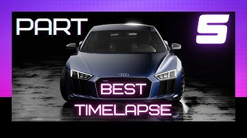 I Made my Audi R8 V10 plus 😍| Blender Blender Car Modeling  Part 5 | How to Model A Car Blender 2.9