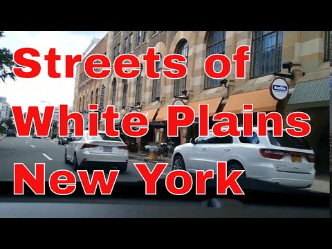 Streets Of White Plains, NY / Westchester County