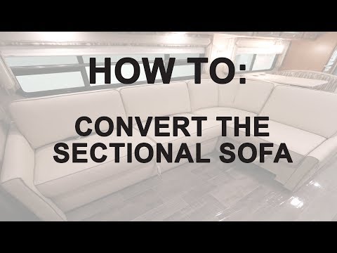 LichtsinnRV.com - How to Convert the Sectional Sofa in a Winnebago Motor Home