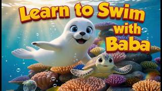 Learn to Swim with Baba Keelaca 🌊 | Fun Ocean Song for Kids