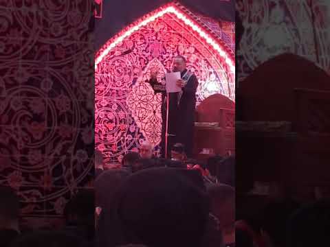 الشيخ حسين الأكرف كلما يقولون بس باقي ليلة