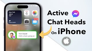 how to activate chat heads in messenger iphone?