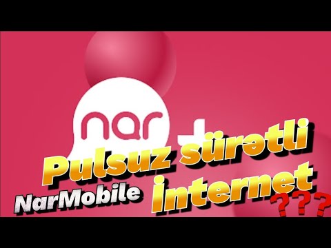 NarMobile İnternet Paketi Olmadan İnternetdən İstifadə! Yeni Video 2024 #internet