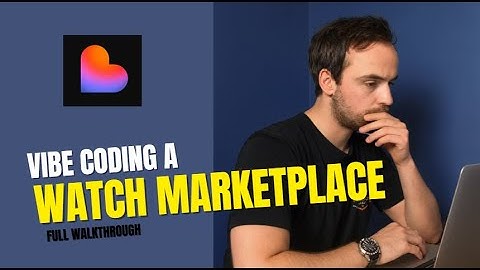 I Vibe Coded a Watch Marketplace With AI in 1 Hour (Lovable + ChatGPT)