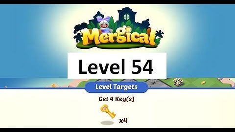 Mergical Level 54 - Get 4 Keys