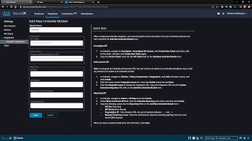 Configuring Umbrella Integration with SecureX