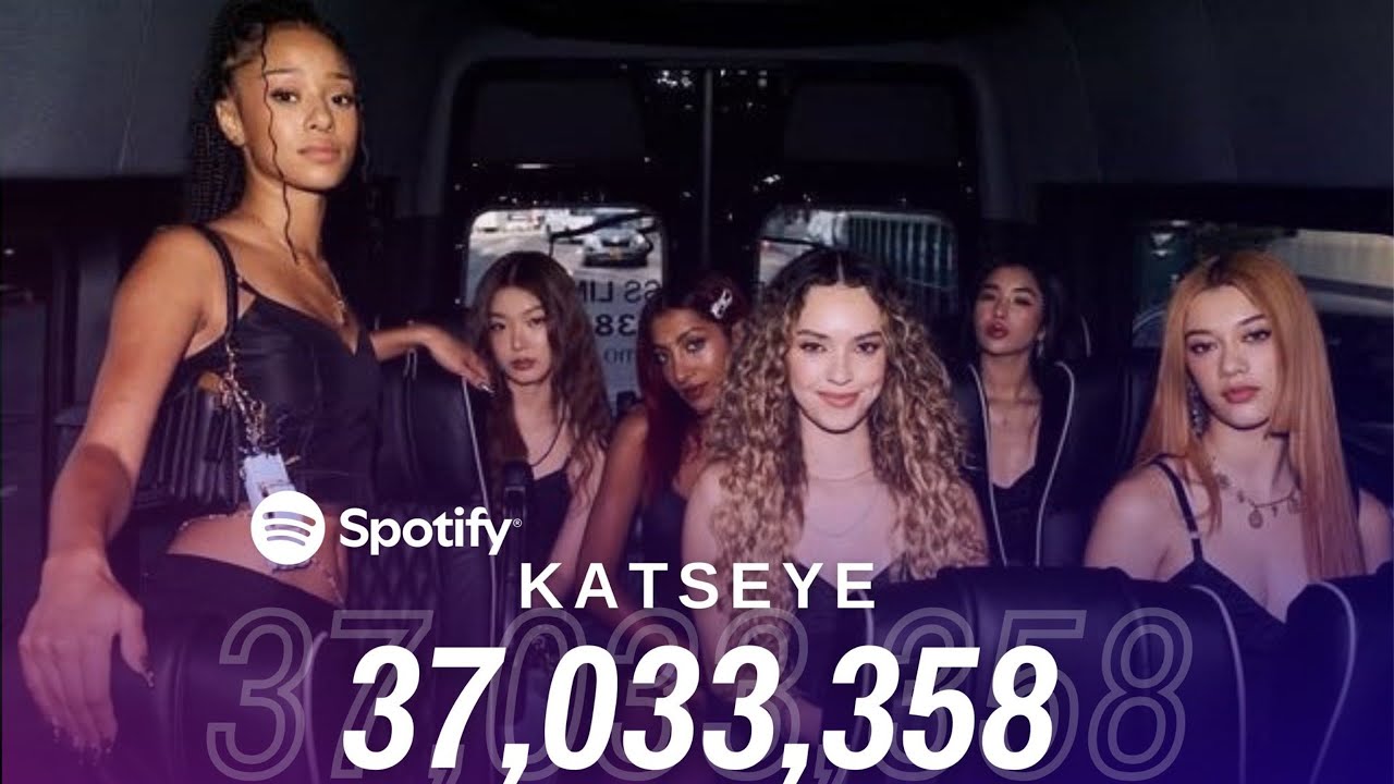 KATSEYE Makes History! 37M+ Spotify Monthly Listeners — #1 Girl Group