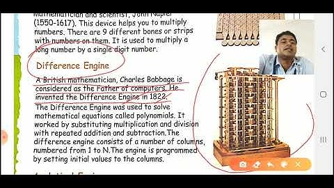Class 5 Computer Chapter 1 Revision Evolution of Computers