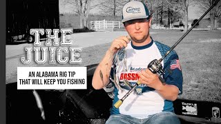 An Alabama Rig Tip To Keep You Fishing The Juice Episode 40 Jackson Kulijof