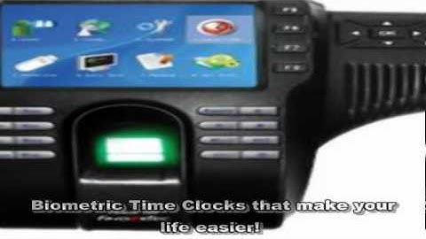 Fingerprint Time Clocks and Access Control Systems Sydney