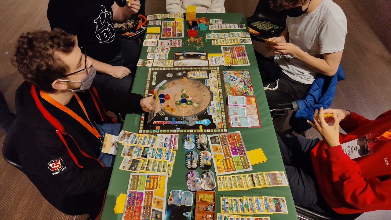 Terraforming Mars 2021 French Cup Finals - Time Lapse