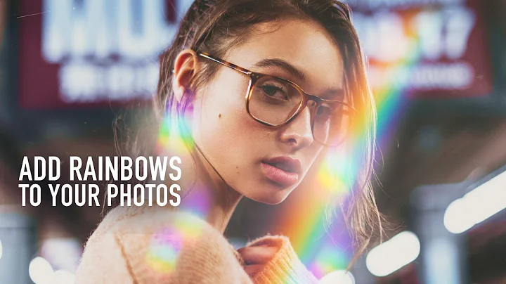 Create Rainbow Lights On Your Photos