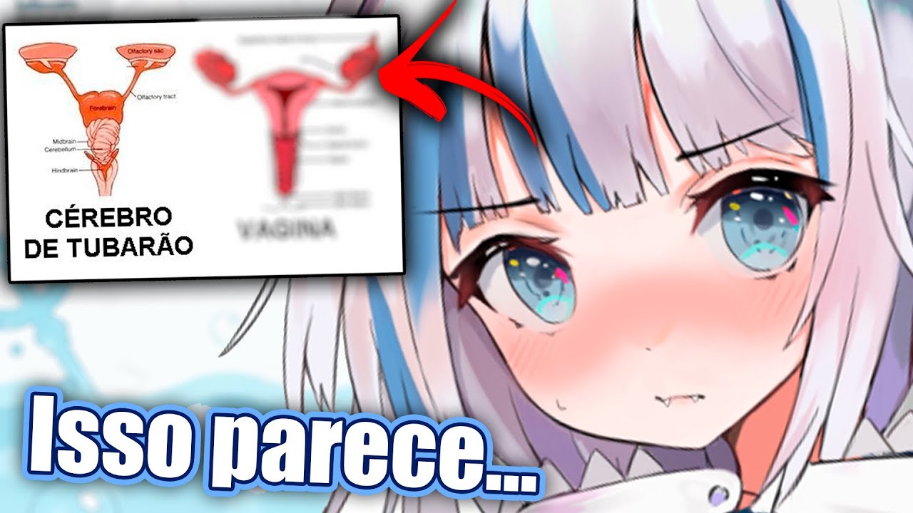 Gura descobre que seu cérebro parece uma... PARECE O QUÊ!?