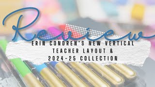 New Erin Condren Teacher Vertical Planner and Accessories| all the things, all the details! 202425