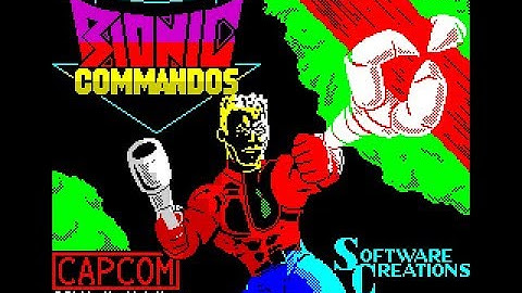 Bionic Commando Review for the Sinclair ZX Spectrum by John Gage