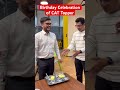 Birthday Celebration of CAT 2025 Topper #shorts #mbawallah