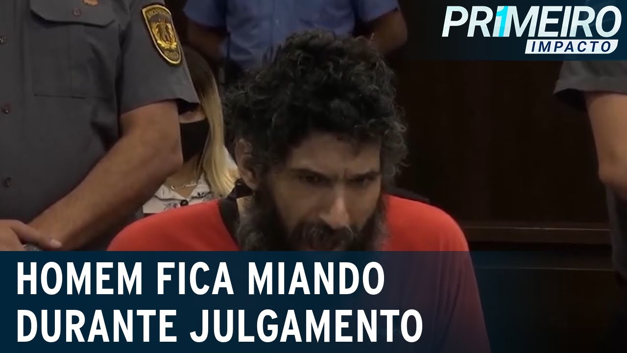 Israelense é expulso do próprio julgamento por não parar de miar | Primeiro Impacto (28/10/21)