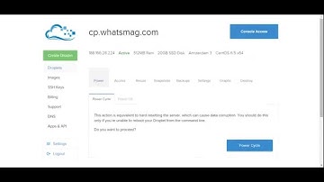 Creating a CentOS 6.5 x64 Droplet(VPS) on Digitalocean