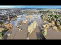 Flooding from storm HENK Burton on Trent 2024