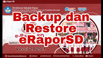 cara backup dan restore eraporSD 2025.1