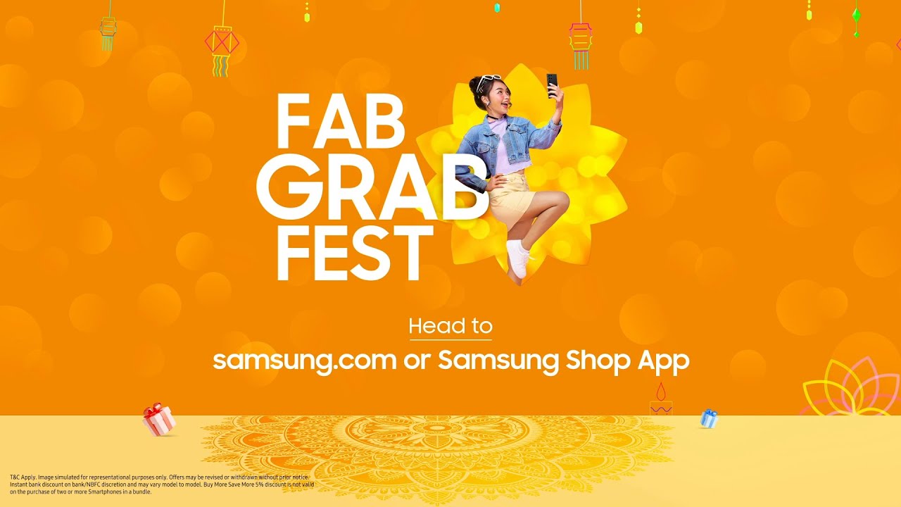 Shop smart with Fab Grab Fest | Samsung