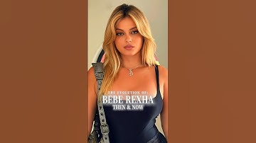 Bebe Rexha Then and Now - From Songwriter to Pop Star #celebrity #shorts