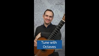 Thumbnail for How to Tune Guitar using Octaves #shorts