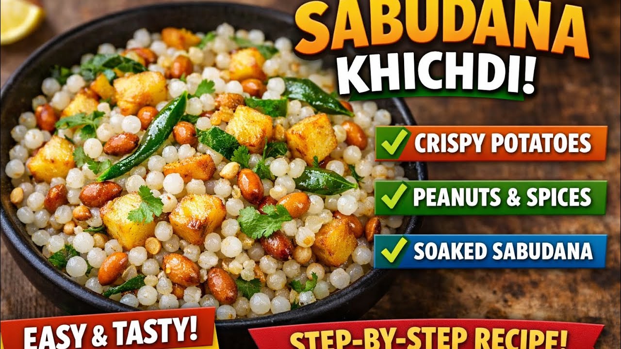 How to Make Sabudana Khichdi (Best Ever)