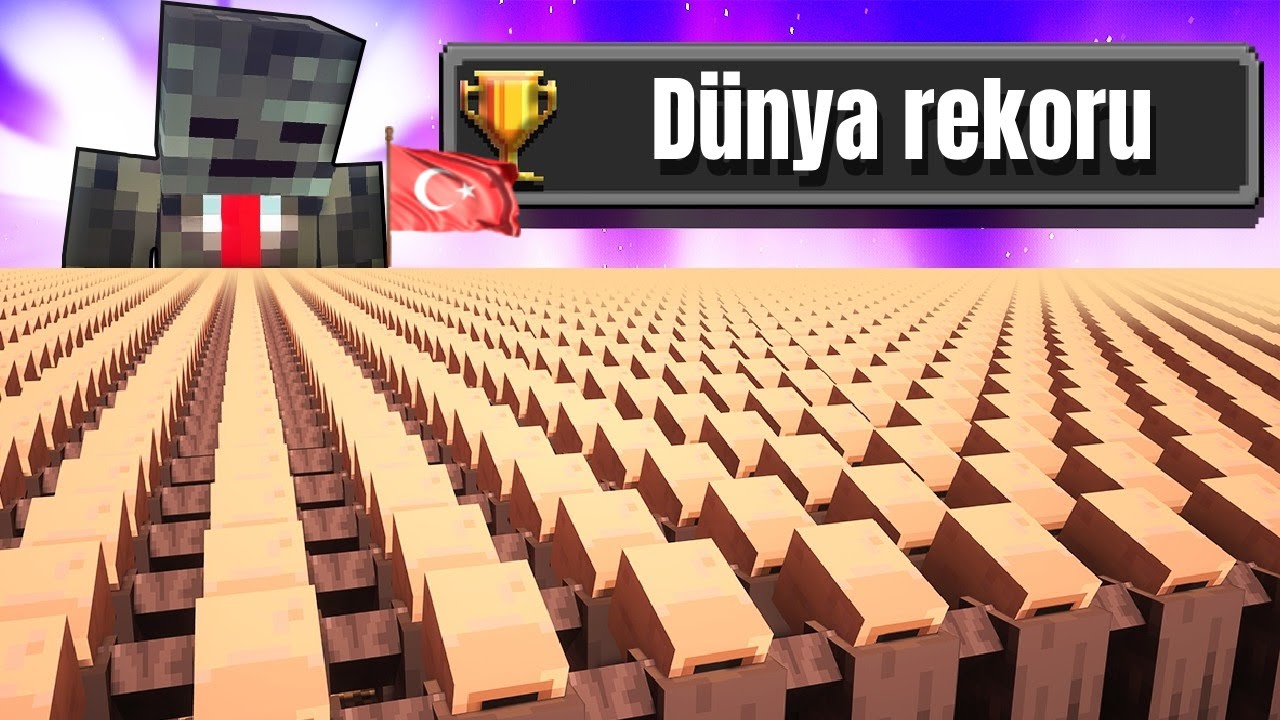 Minecraft'da speedrın yapıyorum AMA köylüler benim kölem   GROX TÜRKÇE DUBLAJ