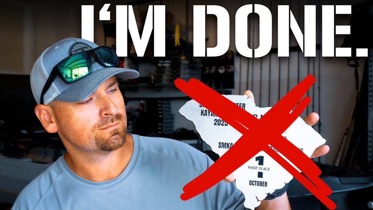 I'm DONE With Kayak Bass Fishing Tournaments…